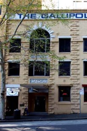 The Gallipoli Club on Loftus Street, Sydney.
