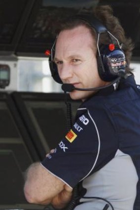 Red Bull team chief Christian Horner.