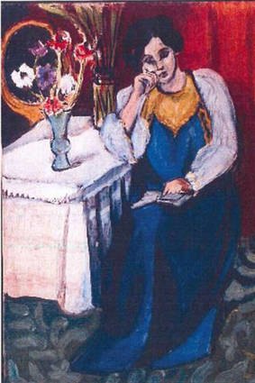 La Liseuse en Blanc et Jaune by Henri Matisse, one of the stolen works.