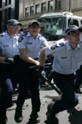 Brisbane G20 organisers will be hoping there is no repeat of  the violence of the 2006 summit in Melbourne.