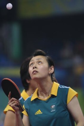 Miao Miao of Australia at the Beijing Olympics.