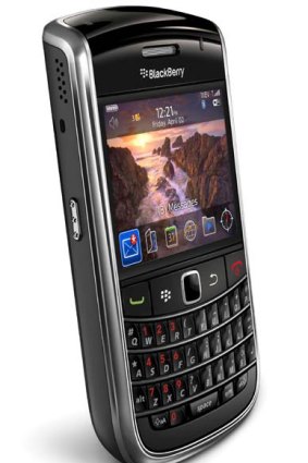 The new Blackberry Bold 9650.