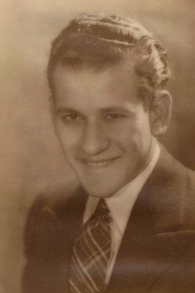Morry Isenberg as a young man.