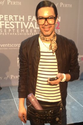 Celebrity hair stylist Brad Ngata produced the bright, bright coloured looks of the locks for the PFF 2012 program launch.