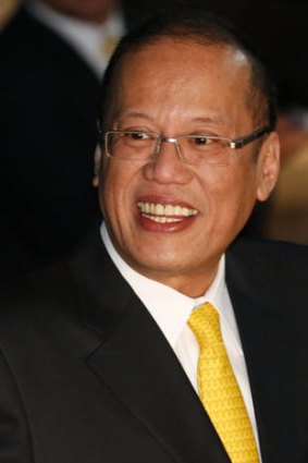 "This is to clarify which of the areas we are claiming" ... Philippines President Benigno Aquino.