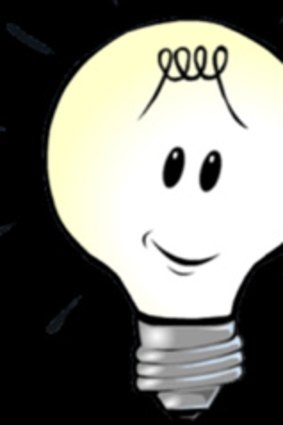 A lightbulb called Edison hosts a quiz in the game <i>Brainiversity</i> by Queensland company 3 Blokes.