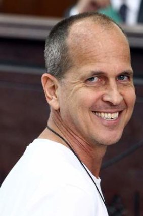 Detained: Australian journalist Peter Greste, who was working for Al Jazeera when he was arrested in Cairo by Egyptian authorities last December.