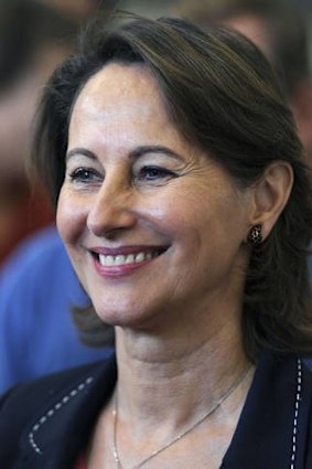 Bad blood ... Mr Hollande's former partner Segolene Royal, whose relationship with Ms Trierweiler has been fraught.