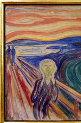 Tumult... Munch's <i>The Scream</i>. Three versions of the work are housed in Oslo.