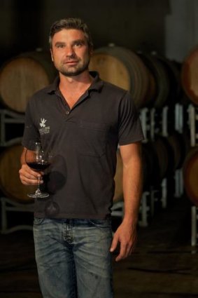 Top end ... winemaker Franco D'Anna at Hoddle's Creek Estate in the Yarra Valley.