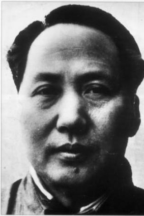 Architect of the famine ... Mao Zedong.
