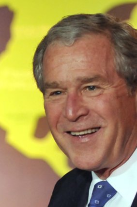 US President George Bush.
