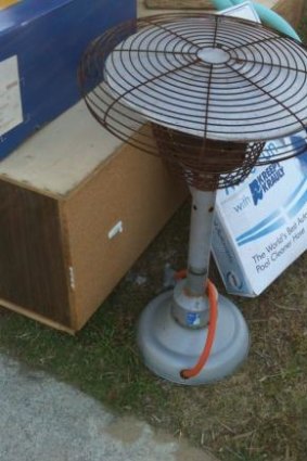 Portable outdoor gas heaters - as disposable as they come.