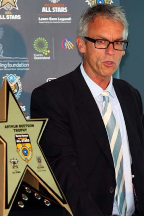 Star performer ... David Gallop.