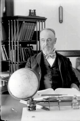 Professor Asaph Hall, photographed in 1899.