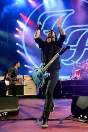 Fans crowd-funding concerts appears to please Dave Grohl of the Foo Fighters.