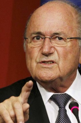 Anti-discrimination  ... FIFA President Sepp Blatter.