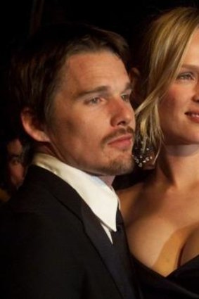 First wife: Ethan Hawke and  Uma Thurman married in 1998 and divorced in 2005.