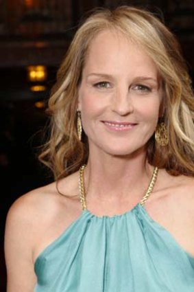 "The fake elegant thing that movies do with sex can't happen" ... Helen Hunt.