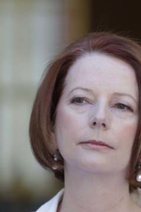 Adamant ... Julia Gillard.