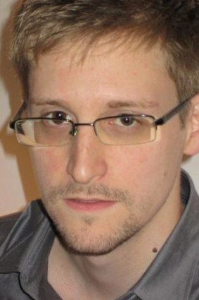 NSA whistlblower Edward Snowden.