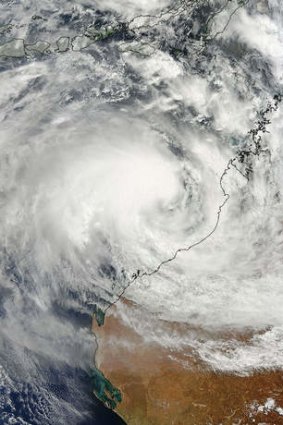 Havoc &#8230; cyclone Rusty in Western Australia.