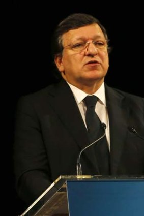 "Together we can respond in a more adequate way": Jose Manuel Barroso.