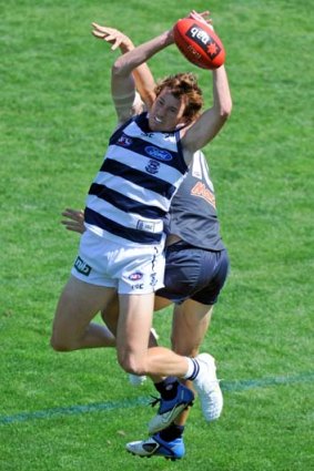 Geelong's Mitch Brown.