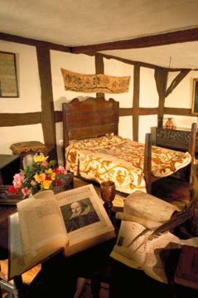 Bedroom in Henley street.