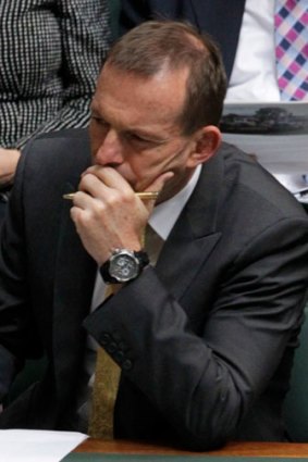 Tight hold on information: Tony Abbott.