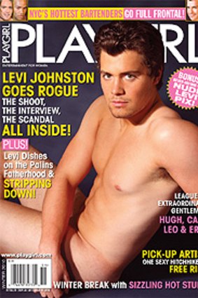 283px x 425px - Palin's ex Levi loses the Levis to be nude coverboy
