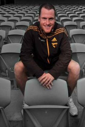 Jarryd Roughead (above), Lance Franklin and midfielder Jordan Lewis have all played an instrumental role in the rise of Alastair Clarkson's Hawks.