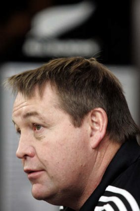 "It's a really good challenge for this team at this time": All Blacks coach Steve Hansen.