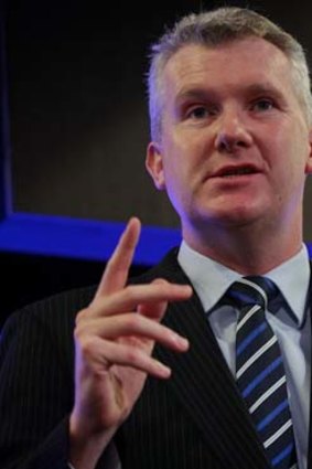 Tony Burke ... has declared an end to more than 110 years of fighting over the Murray-Darling Basin.
