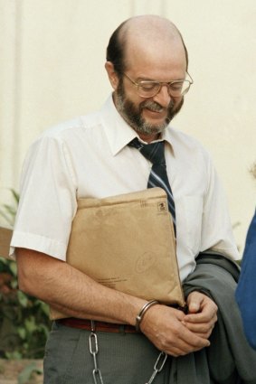 John A. Walker jnr after his arrest in 1985.