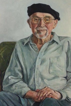 Dr George Bornemissza, portrait painted by Kristen Headlam.
