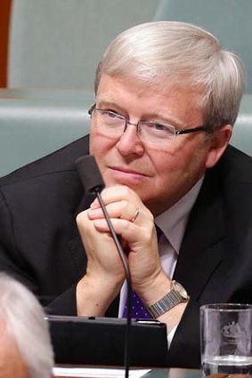 "Casts a long shadow" within Labor: Kevin Rudd.