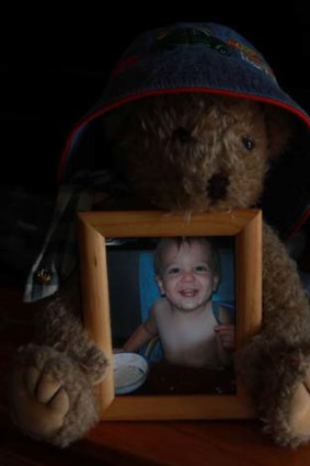 In memory ... Jaise's teddy bear.