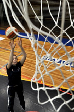 Tess Madgen has surprised both herself and coach Bernie Harrower with her scoring prowess.