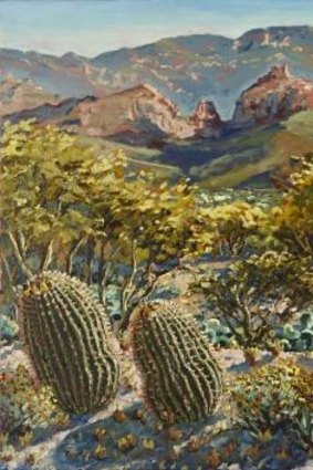 Morning, Alta Vista, Tucson, by Lucy Culliton