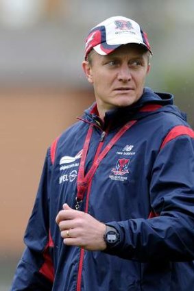 On a rough road: Mark Neeld.