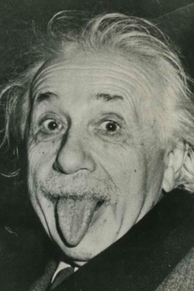 Albert Einstein.