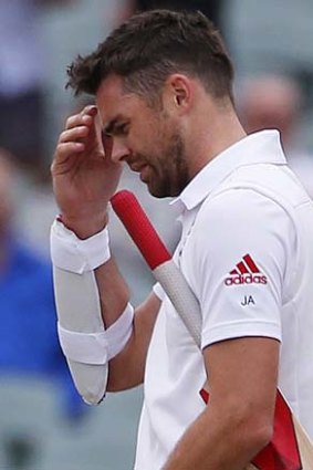 What was I thinking? Jimmy Anderson after the second Test loss.