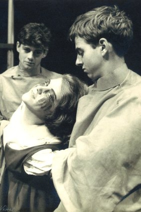 Bruce Beresford, Robyn Waterhouse and Richard Brennan in Sydney University's production of 'Tis Pity She's a Whore.