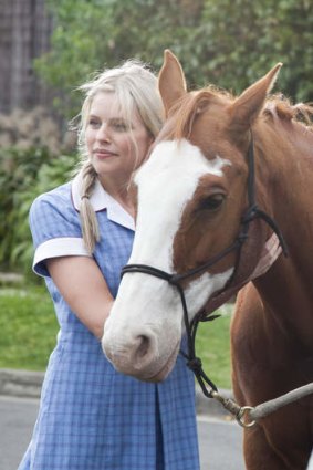 First world problems ... Amber gets her pony back on tonight's episode of <i>Neighbours</i>.