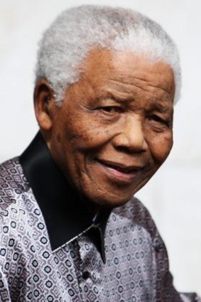 South African icon Nelson Mandela.
