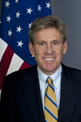 Former US ambassador to Libya Christopher Stevens, who was killed in a rocket attack on his car in Benghazi.