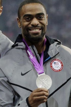 Tyson Gay handed back his 4x100m relay silver medal won at the London Games.