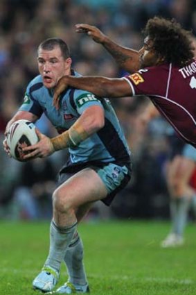 Contender ... Paul Gallen's gallant captaincy of the Blues makes him a real prospect for the Kangaroos top job.