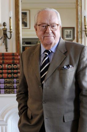 Patriarch … Front National founder Jean-Marie Le Pen.